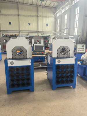 Goede prijs. 3 Inch Hydraulic Hose Crimping Machine with 15 Sets Free Dies and 1250KG Weight for Heavy-Duty Applications online