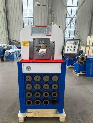 Goede prijs. 3 Inch Hydraulic Hose Crimping Machine with 1000T Crimping Force 31.5MPA Rated Pressure and 6-76mm Crimping Range online