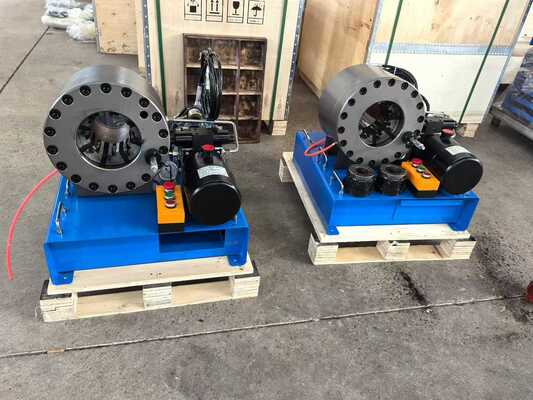 Goede prijs. 12v/24v draagbare hydraulische slangkrimpmachine met 3,6 kW motorvermogen 10 sets matrijzen en 0,01 mm nauwkeurigheid voor het laden van auto's online