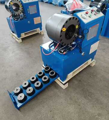 DX68 mobiele hydraulische slangcrimpmachine met nieuw technologie gesmeed proces en 220v/240v/380v/415v spanningsopties