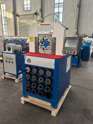 3 Inch 6-76mm Hydraulische Slangperstang met 15 Matrijzen en Snelwisselmatrijs voor Efficiënt Slangpersen