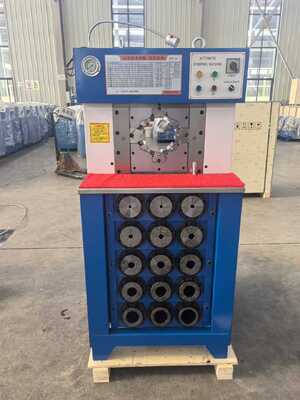 Goede prijs. Knoppenbesturingssysteem Hydraulische slangkrimpmachine met 6-76 mm krimpbereik en 165 mm maximale opening voor efficiënt krimp online