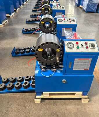 DX68 Hydraulische slangkrimpmachine met 6-51 mm krimpbereik, 220v/240v/380v/415v spanningsopties en 200 stuks per uur efficiëntie