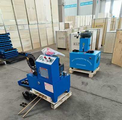 Goede prijs. DX68 Hydraulische slangcrimper met 6-51mm crimping range 10 dies en 200 pcs per uur efficiëntie slangpers machine online