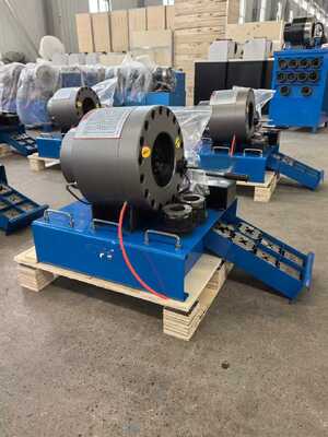 Hoge-efficiëntie 600T handmatige slangkrimpmachine met krimpbereik van 6-51 mm voor hydraulische toepassingen