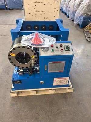 Goede prijs. 6-51 mm Hydraulische slangcrimpmachine met snel wisselend vormgereedschap en 10 uitwisselbare matrijzen voor veelzijdig crimpen online
