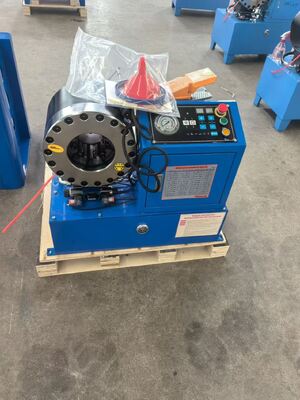 Goede prijs. 6-51 mm Hydraulische slangcrimpmachine met snel wisselend vormgereedschap en 10 uitwisselbare matrijzen online
