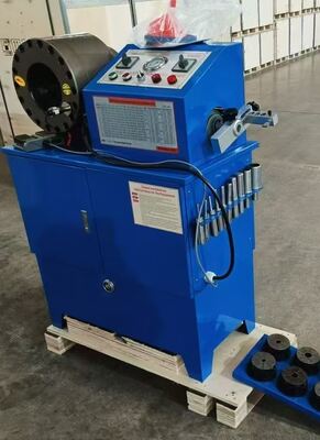 Goede prijs. 2 inch 6-51mm 10 Dies Hydraulische slang krimpmachine met dubbele functionaliteit voor robuuste constructie online