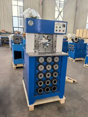 Goede prijs. 3 Inch Knop Bediening Hydraulische Slang Krimpmachine met 6-76mm Krimpbereik en 165mm Maximale Opening online