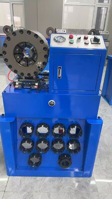 Goede prijs. 6-51 mm Hydraulische slangcrimpmachine met snel wisselend vormgereedschap en 10 uitwisselbare matrijzen voor veelzijdig crimpen online